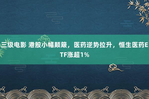 三级电影 港股小幅颠簸，医药逆势拉升，恒生医药ETF涨超1%