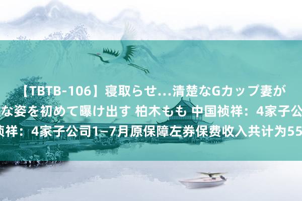 【TBTB-106】寝取らせ…清楚なGカップ妻が背徳感の快楽を知り淫らな姿を初めて曝け出す 柏木もも 中国祯祥：4家子公司1—7月原保障左券保费收入共计为5508.66亿元